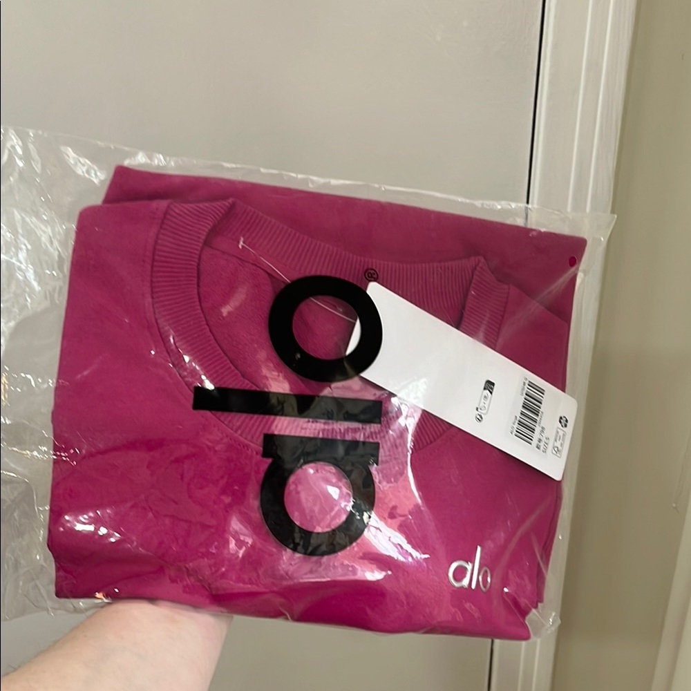 Alo Pink Sweatshirt